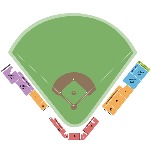 Raimondi Park Baseball Seating Chart