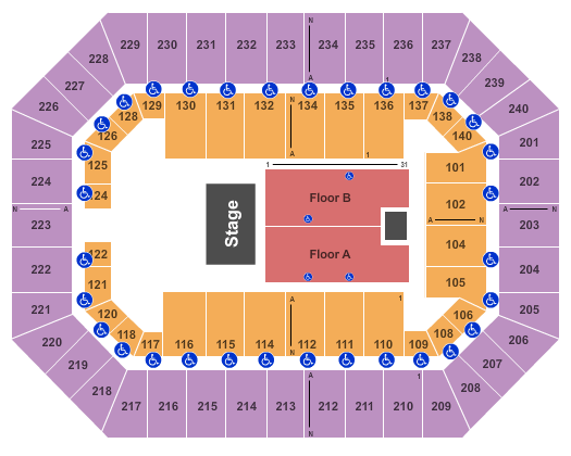 Baton River Center Concert Seating Chart