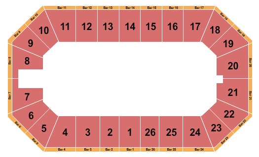 Ralph Engelstad Arena - MN Open Floor Seating Chart