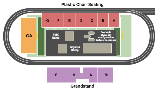 Ralph Stocker Stadium Nitro Circus Seating Chart