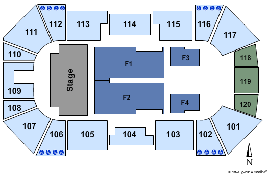 Liberty First Credit Union Arena SYTYCD Seating Chart