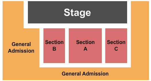 Rams Head Live Reserved/GA Seating Chart