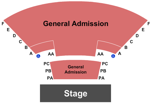 Randy Weeks Conservatory Theatre at Denver Center For The Performing Arts Endstage Seating Chart