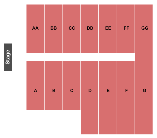 The Rapides Parish Coliseum Tobymac DriveIn Seating Chart
