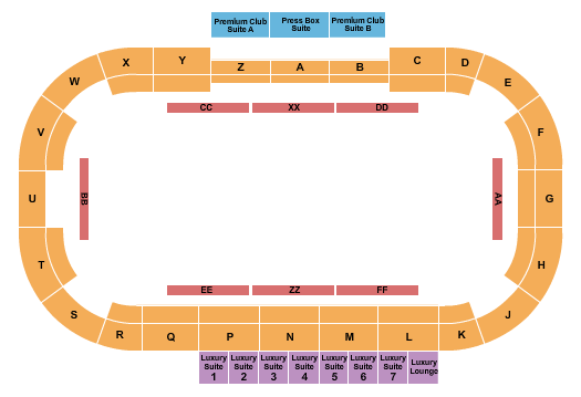 Rath Eastlink Community Centre Ice Show Seating Chart