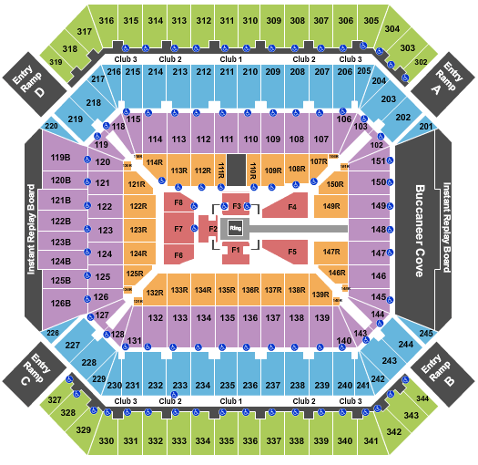 Raymond James Stadium Seating Chart & Maps Tampa
