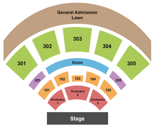 Real Life Ampitheater Endstage Seating Chart