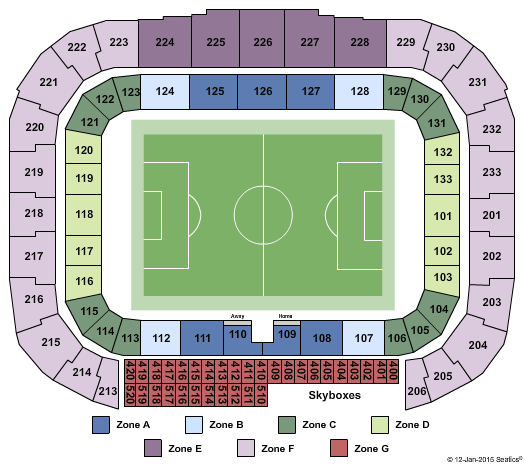 Rupp Arena At Central Bank Center Soccer Zone Seating Chart