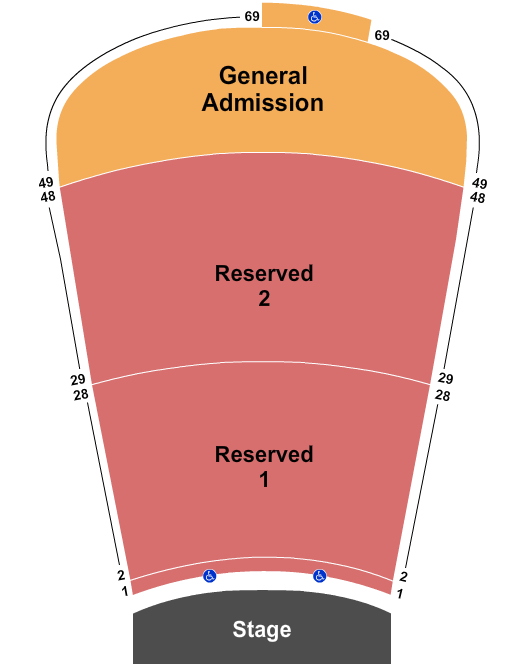 Red Rocks Amphitheatre Florence and The Machine Seating Chart