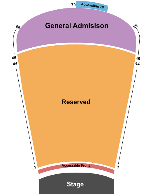 Red Rocks Amphitheatre Seating Chart Matttroy