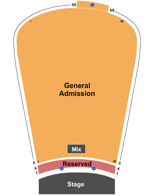 Red Rocks Amphitheatre seating chart event tickets center