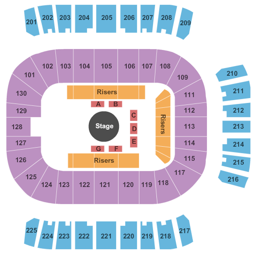 Reed Arena Circus Seating Chart