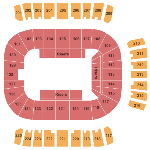 Reed Arena Tickets & Seating Chart Event Tickets Center