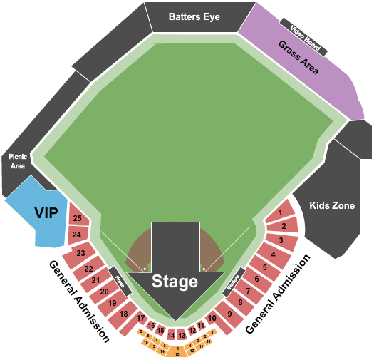 Regency Furniture Stadium Concert Seating Chart