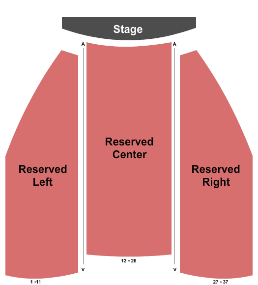 Regent Theatre - Ontario Seating Chart