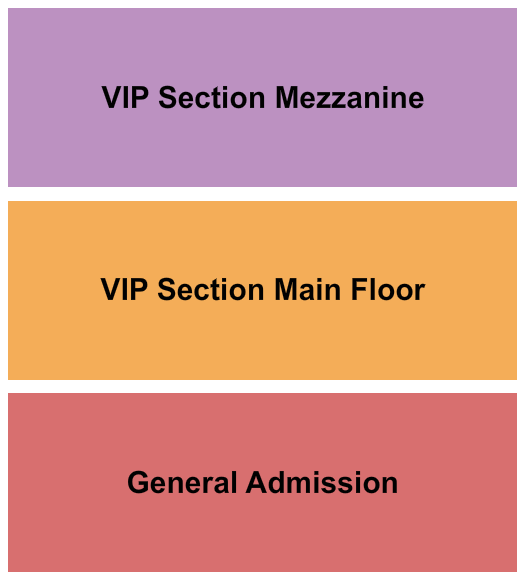 Richmond Live GA/VIP 2 Seating Chart