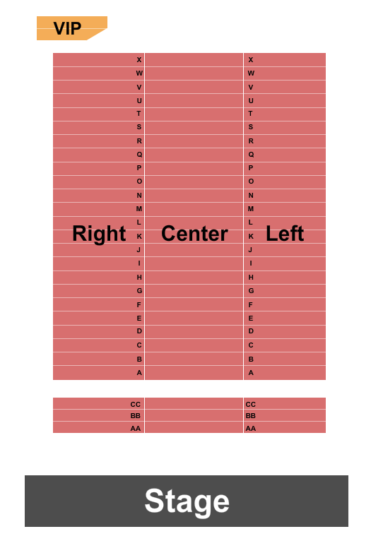 Rehoboth Beach Convention Center Endstage 3 Seating Chart