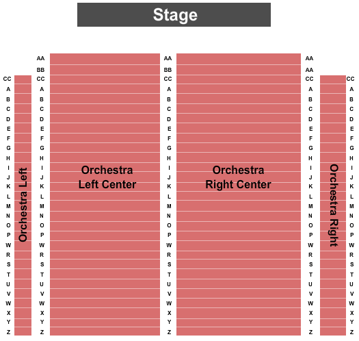 Rehoboth Beach Convention Center End Stage Seating Chart