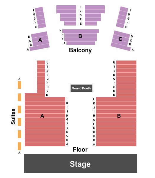 Reliabank Theater At The Goss Opera House End Stage Seating Chart