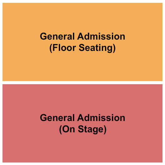 Renaissance Theatre - OH GA Floor & On Stage Seating Chart