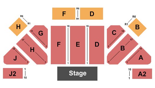 Reno Ballroom Endstage 2 Seating Chart