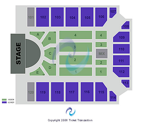 Reno Events Center SYTYCD Seating Chart