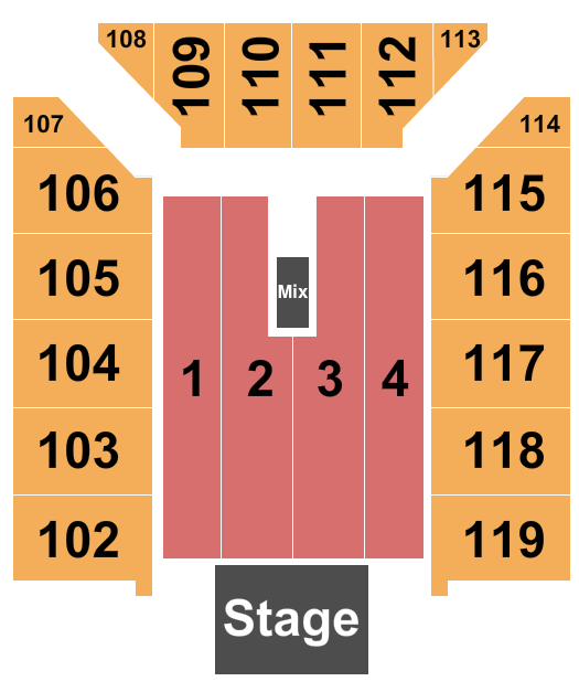 Reno Events Center Boy George Seating Chart