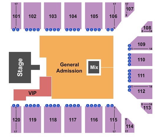 Reno Events Center Cody Johnson Seating Chart