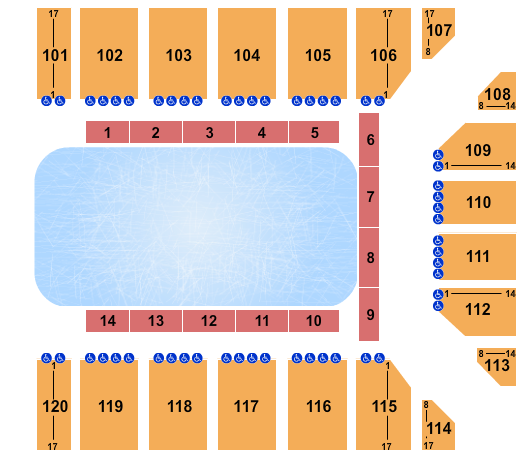 Reno Events Center Disney On Ice Seating Chart