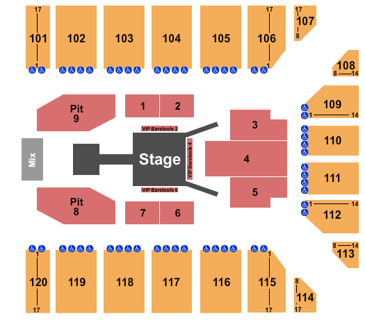 Reno Events Center Fuerza Regida Seating Chart