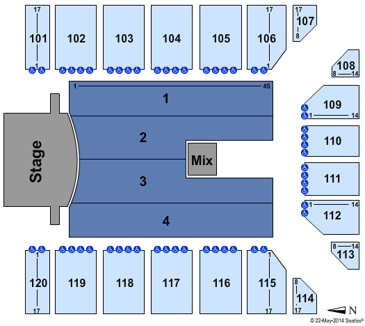 Reno Events Center Motley Crue Seating Chart