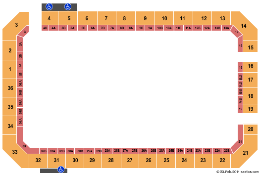 Reno-Sparks Livestock Events Center Open Floor Seating Chart