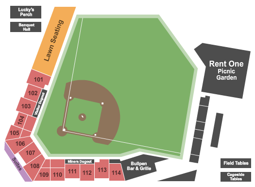 Marion Stadium Baseball Seating Chart