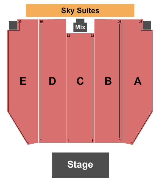 Resorts World Catskills - Monticello Endstage-3 Seating Chart