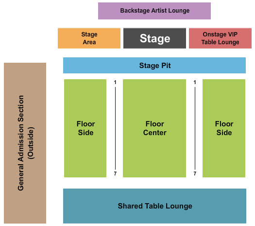 Resorts World Las Vegas Maxim SB Seating Chart