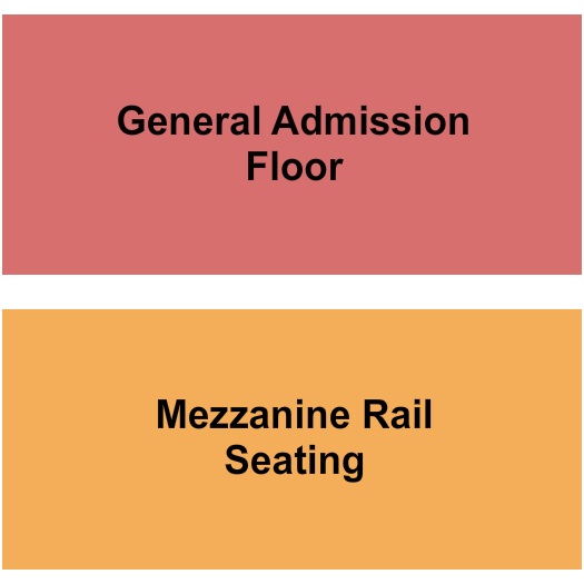 Revel Entertainment Center GA Floor & Rail Seating Chart