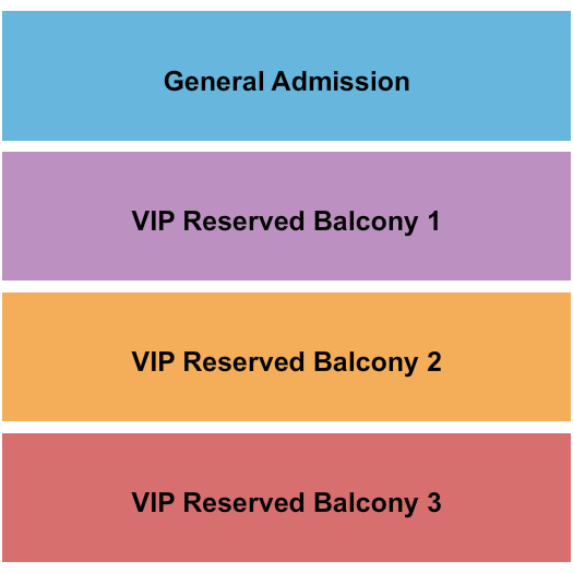 Revel Entertainment Center GA & VIP Balc 2 Seating Chart