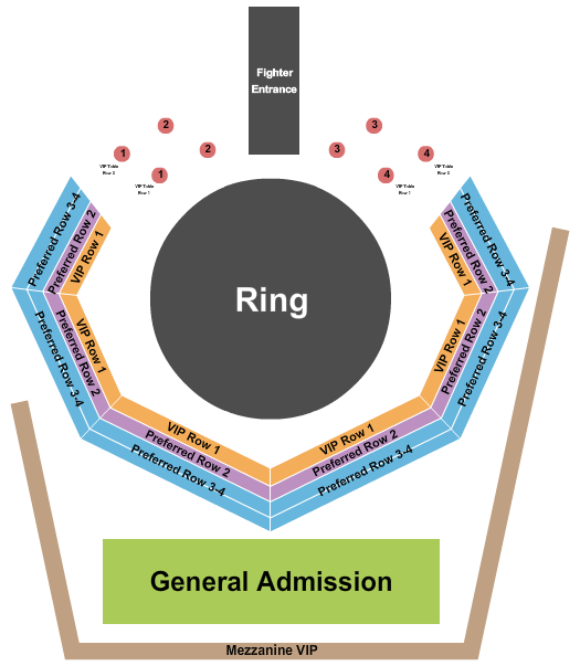 Isleta Amphitheater Interactive Seating Chart Two Birds Home