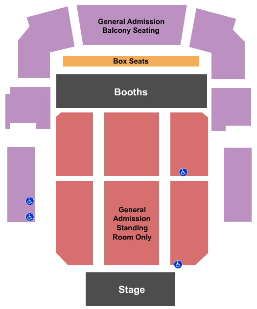 bayou music center capacity