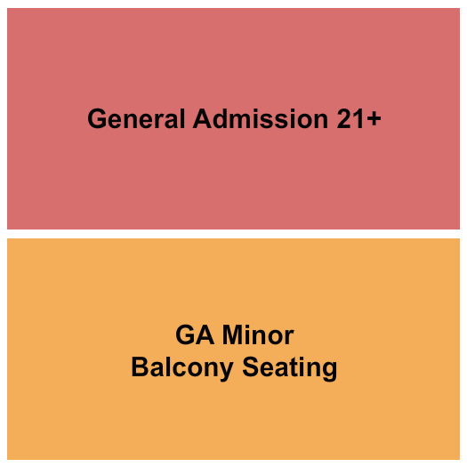 Revolution Hall - Portland GA/Balcony GA Seating Chart