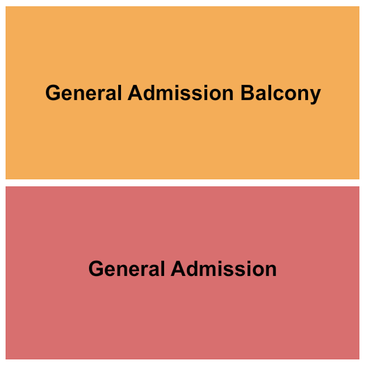 Revolution Hall - Portland GA/Balcony GA 2 Seating Chart