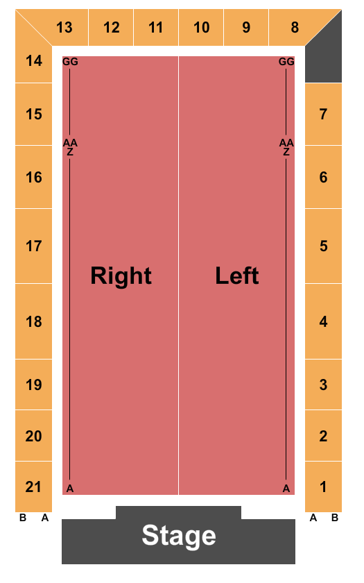 Rhodes on the Pawtuxet Endstage Seating Chart