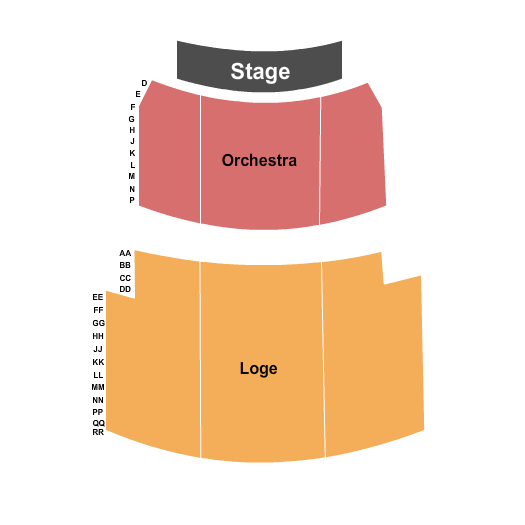 Rialto Center For The Performing Arts Seating Chart
