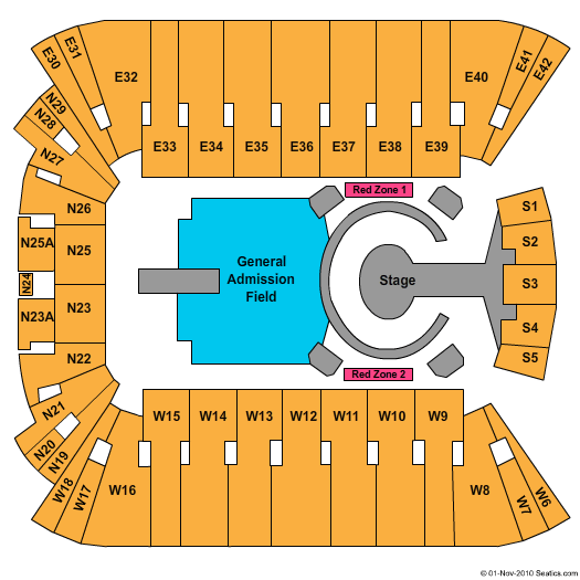 Rice Eccles Stadium U2 Seating Chart