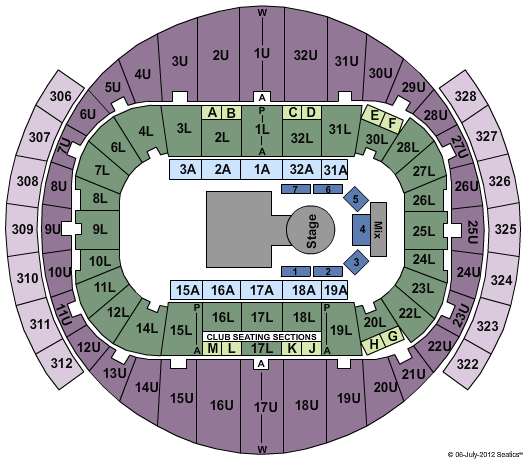 Richmond Coliseum Dralion Seating Chart