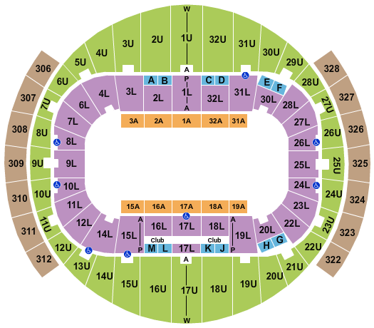 Richmond Coliseum Open Floor 2 Seating Chart