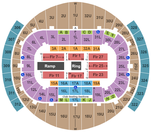 Richmond Coliseum WWE Seating Chart