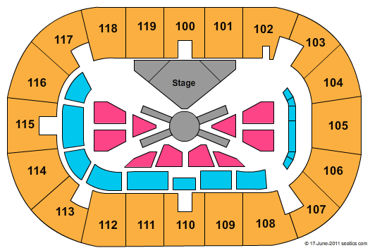 Coventry Building Society Arena Film Seating Chart