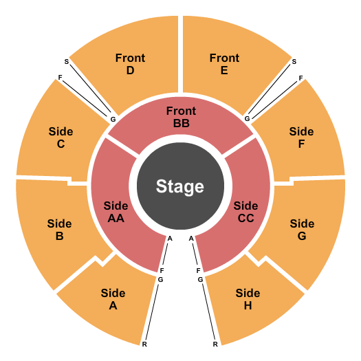 Riders Field Circus Seating Chart