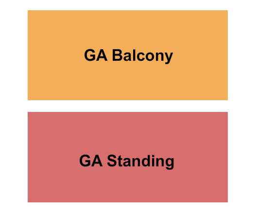 Ridglea Theater GA Balcony - GA Standing Seating Chart